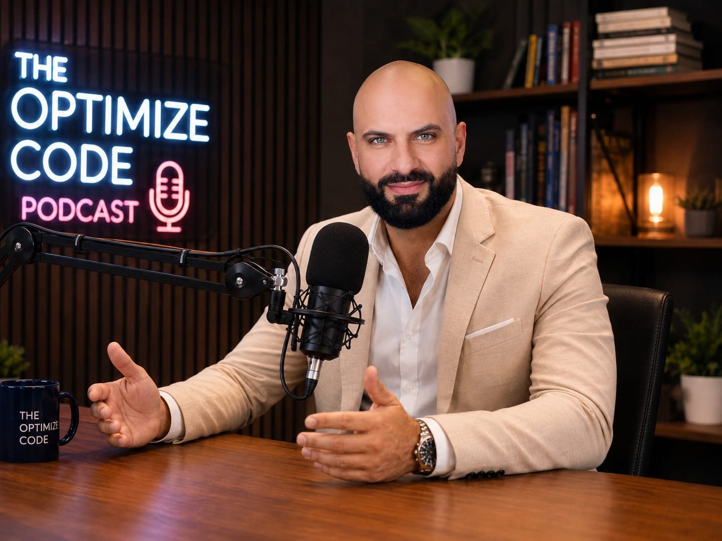 Hosting The Optimize Code podcast