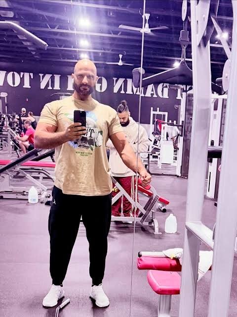Training at the gym
