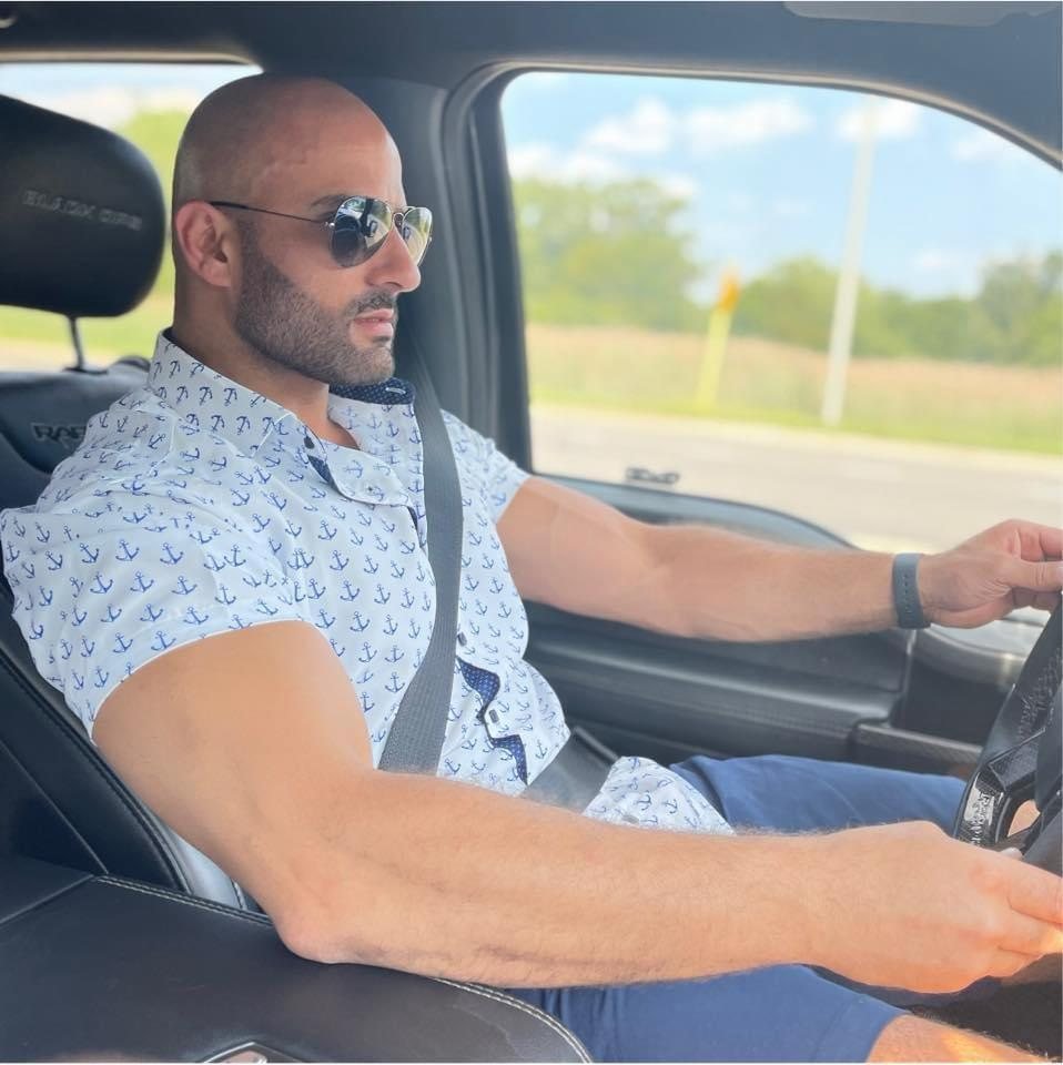Driving on a summer day