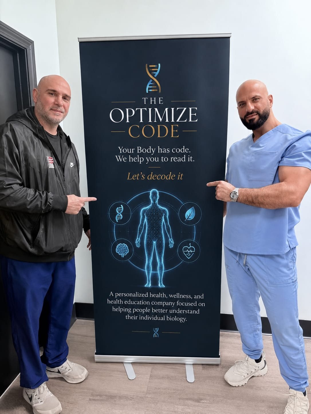 With The Optimize Code banner